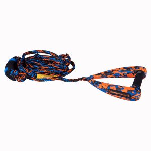 Hyperlite Arc 25' Surf Rope w/ Handle Package - Orange/Blue
